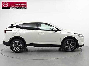 Nissan Qashqai 1.3 DIG-T MHEV 140 N-CONNECTA 5P (ANTINIEBLAS LED) Lunar White Metalizado